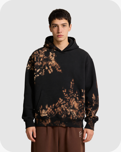 FALLING LEAVES HOODIE OVERSIZED