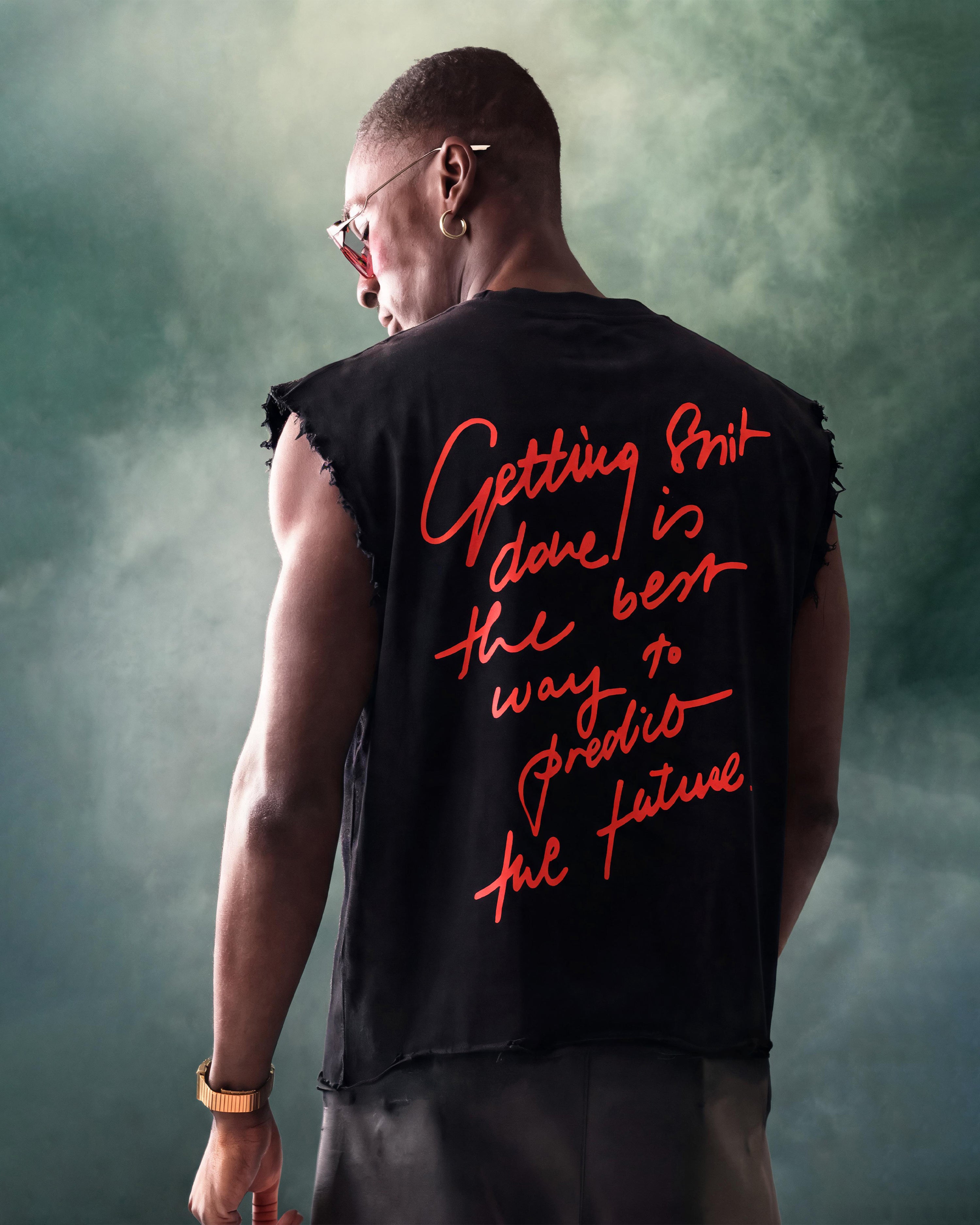 Getting Shit Done Distressed Tank
