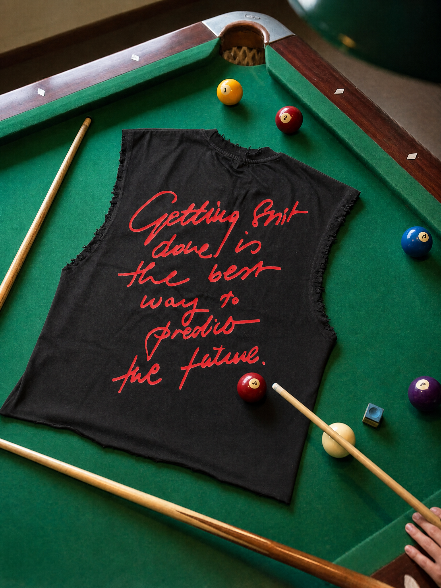 Getting Shit Done Distressed Tank