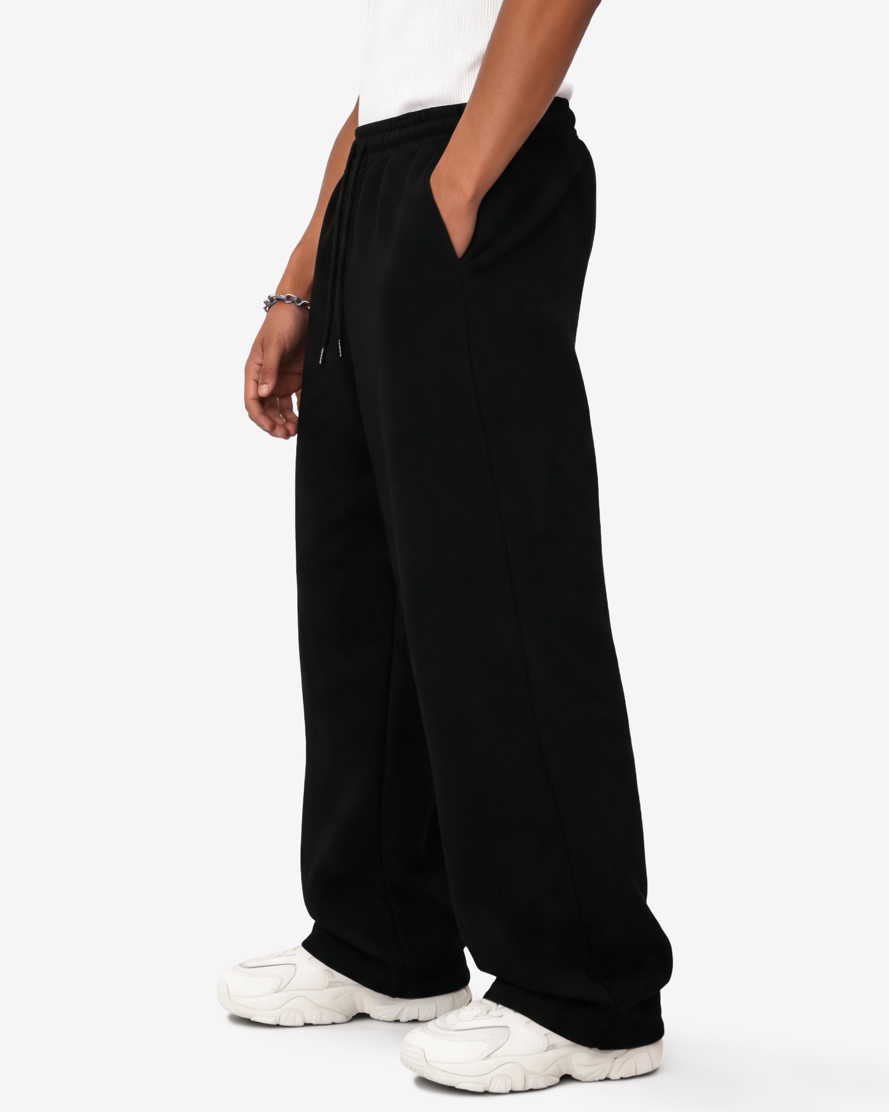 Solid Black Basic Bottoms