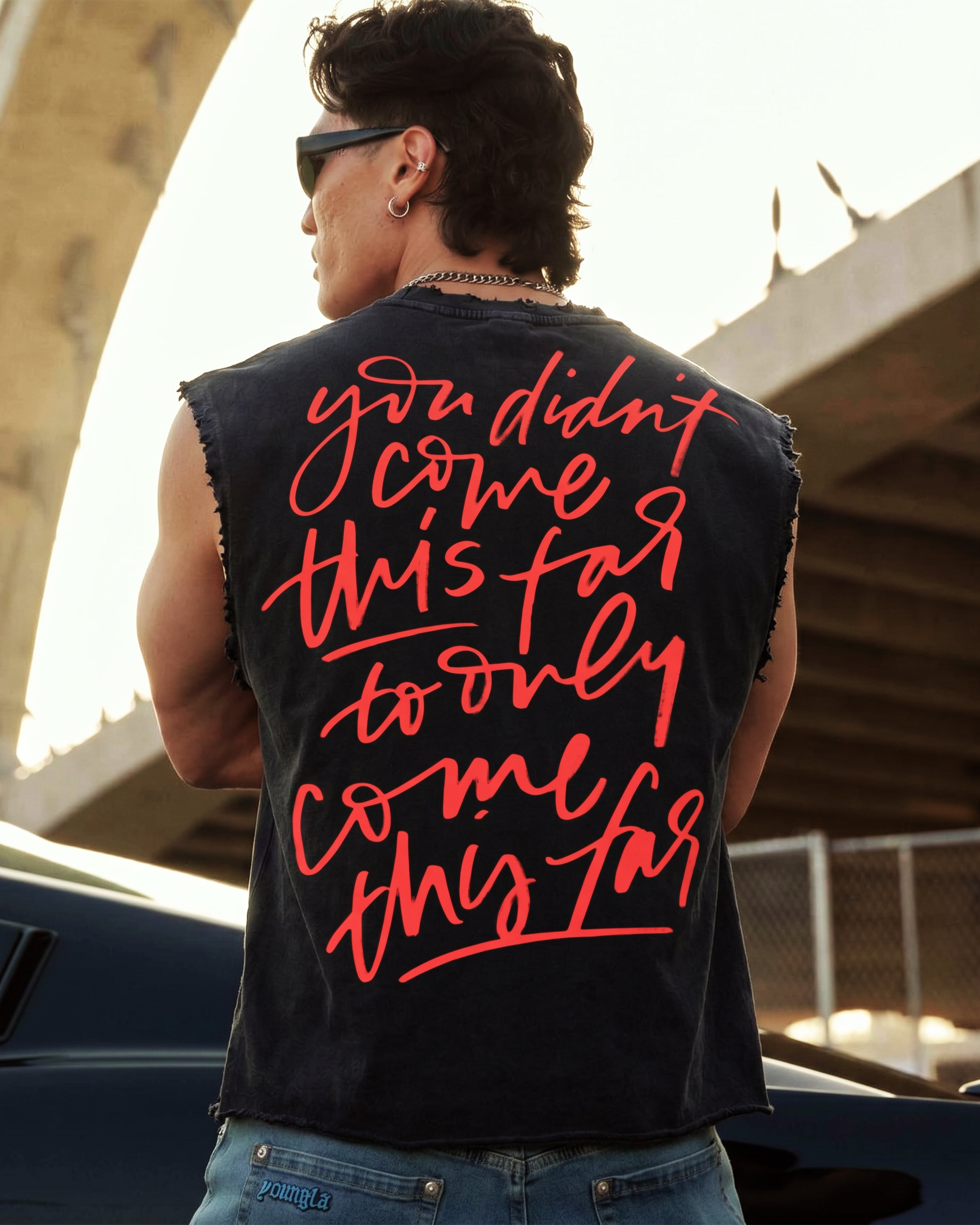 Come This Far Distressed Tank
