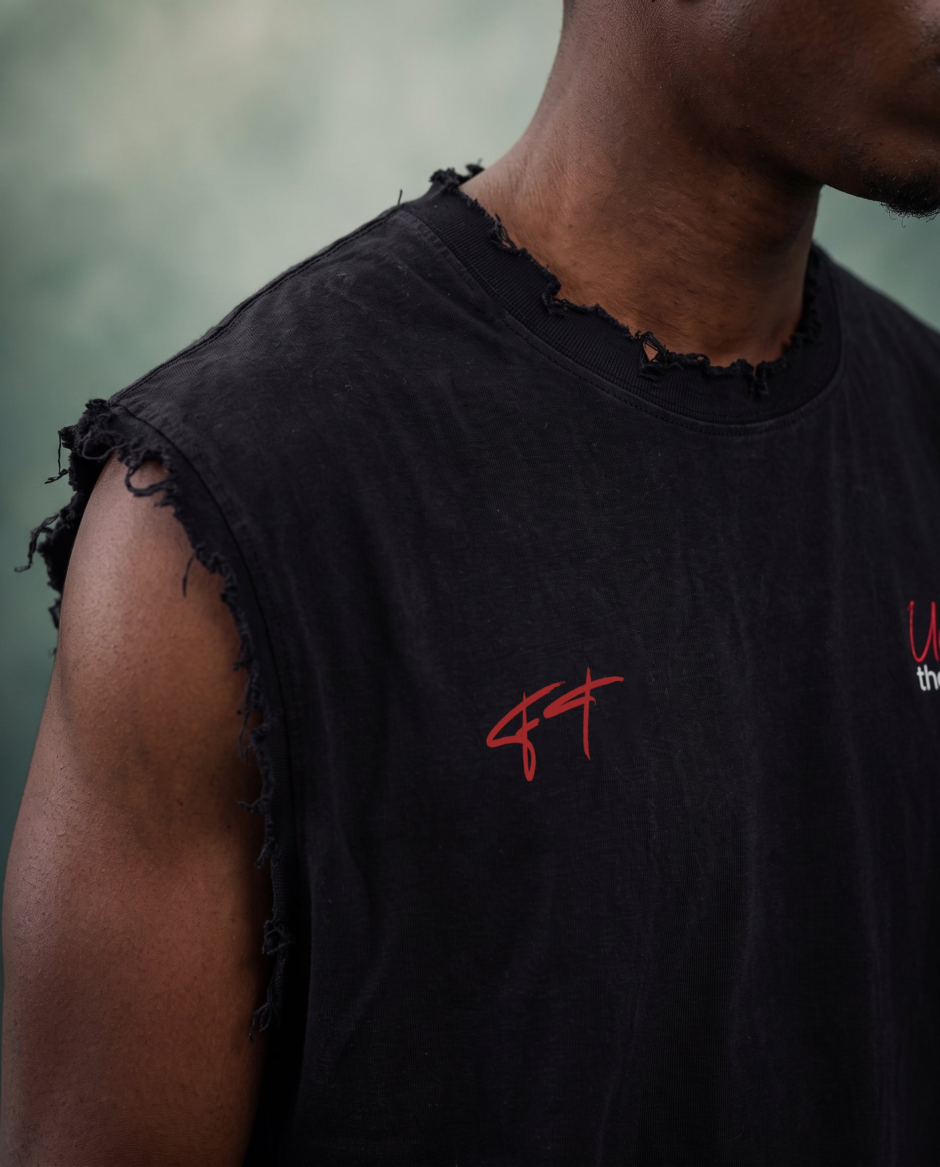 Wear Your Confidence Distressed Tank