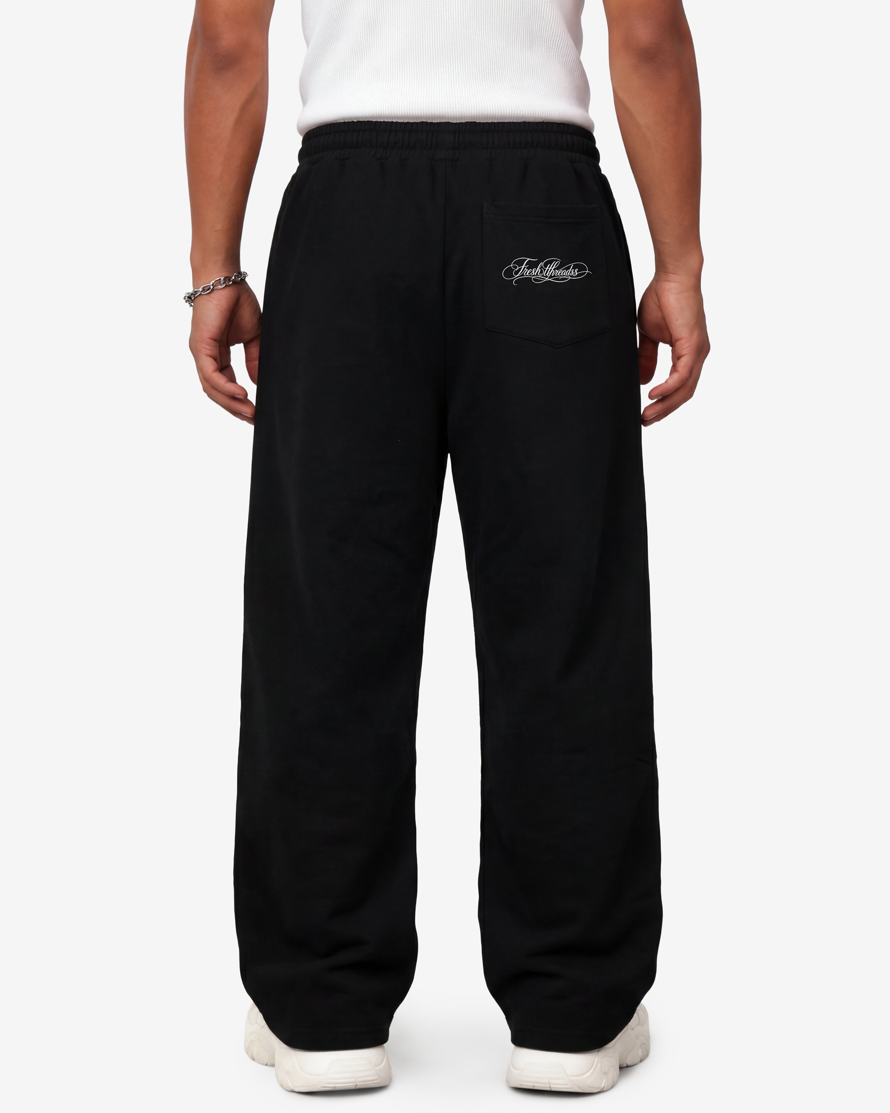 Solid Black Basic Bottoms