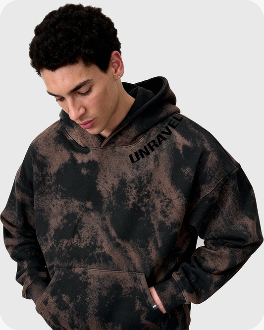 BURNT SAND OVERSIZED HOODIE