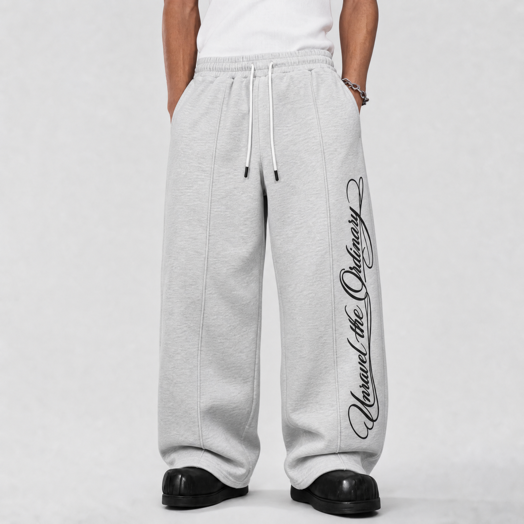 Unravel The Ordinary Grey Bottoms