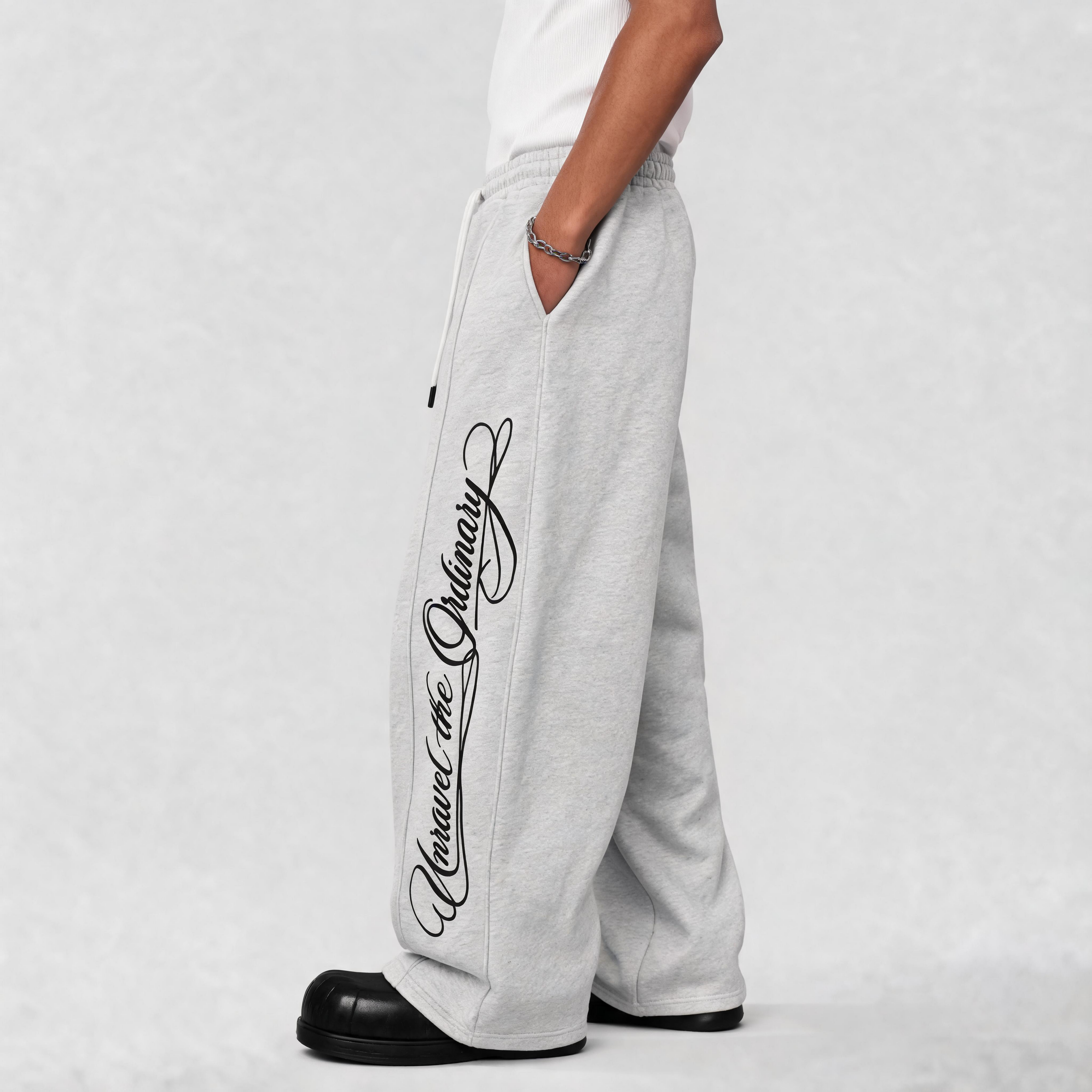 Unravel The Ordinary Grey Bottoms