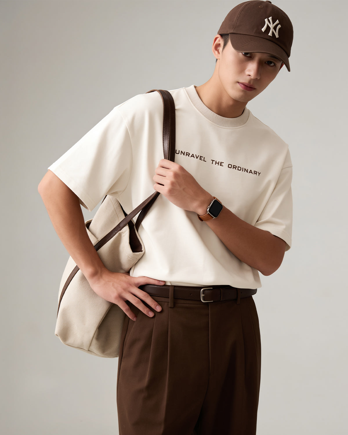 Bone White Tee