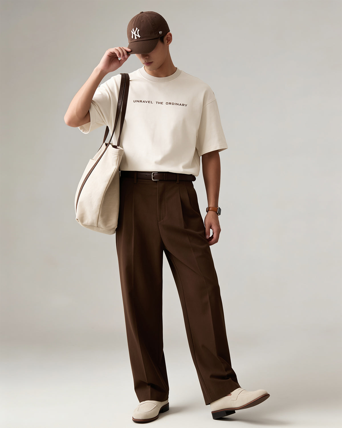 Bone White Tee