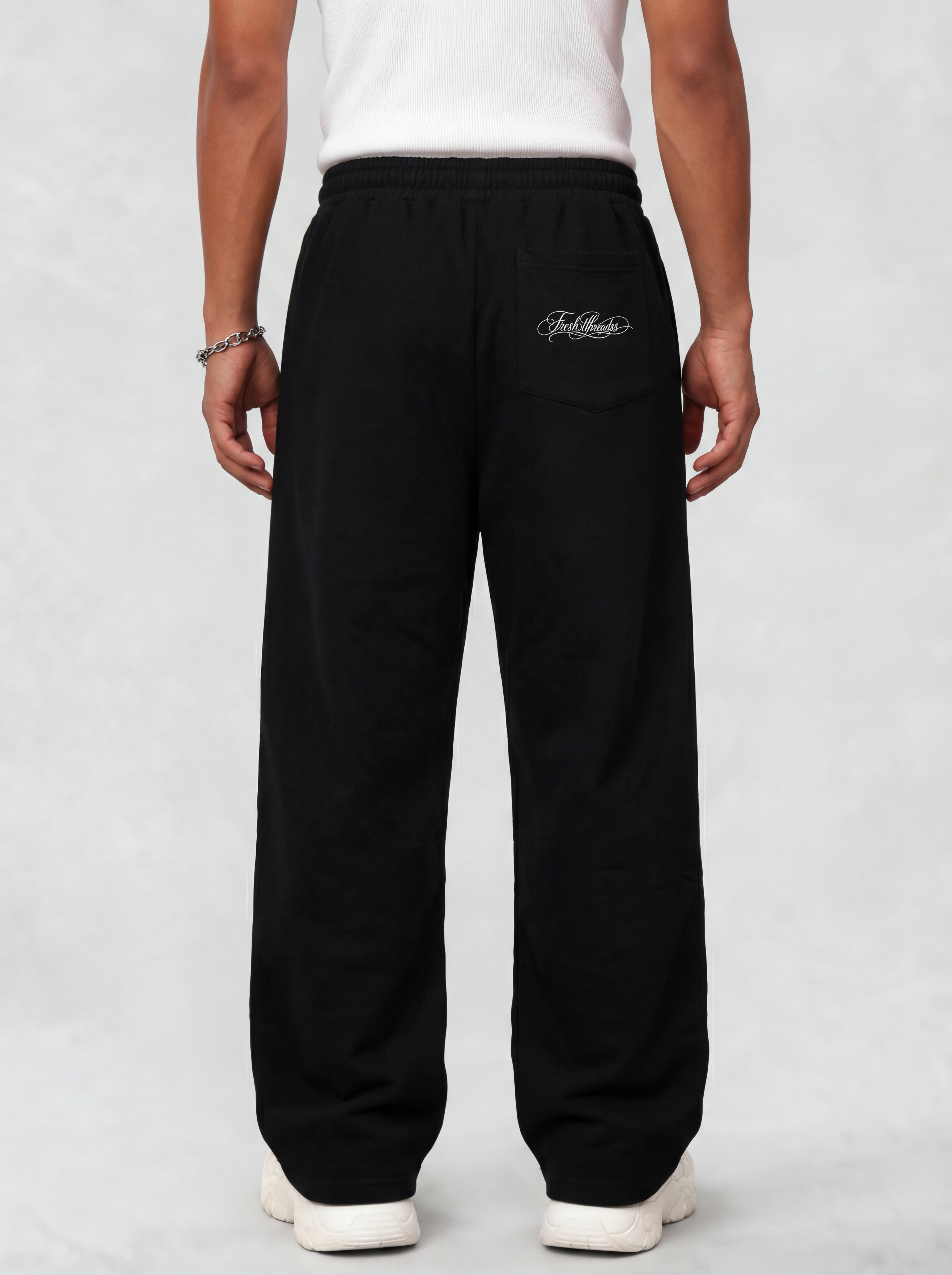 Solid Black Basic Bottoms