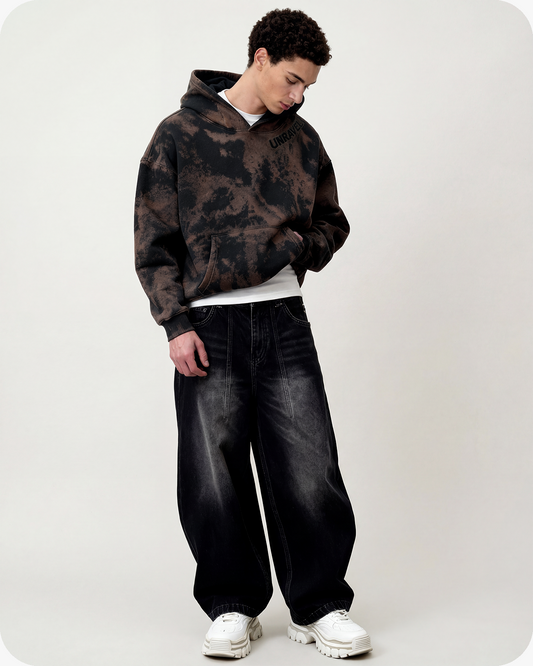 BURNT SAND OVERSIZED HOODIE