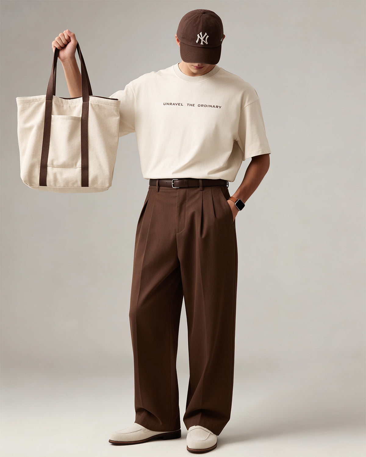 Bone White Tee
